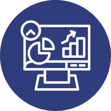 seo modern simgesinin vektör illüstrasyonu