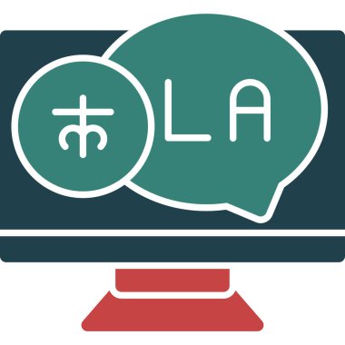 Web simgesi, çevrimiçi konseptin vektör illüstrasyonu