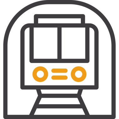 tren web vektör illüstrasyonu