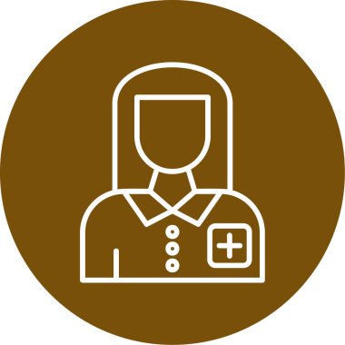 Kişisel ve ticari kullanım için vektör doktor simgesi.