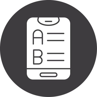 Kitap simgesi soyut arkaplanda izole edildi