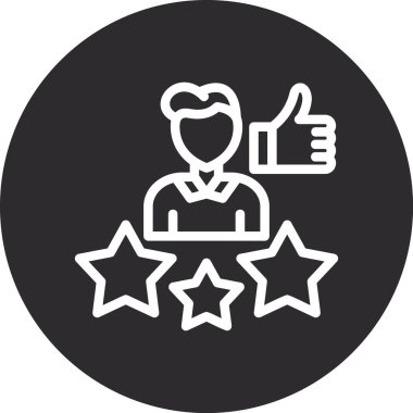 Geri bildirim simgesi simge vektör