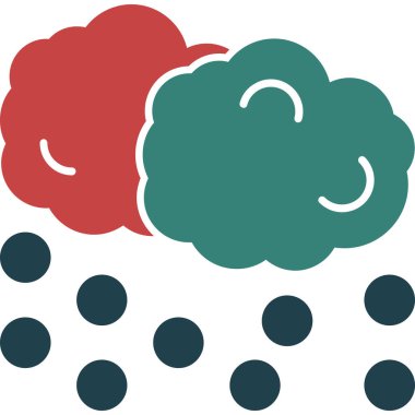 Bulut. Web simgesi basit tasarım