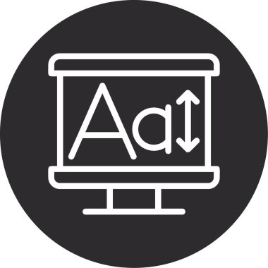 dosya biçimi simgesi, vektör illüstrasyonu