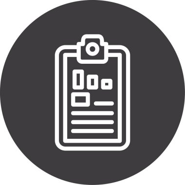 Pano simgesinin vektör illüstrasyonu