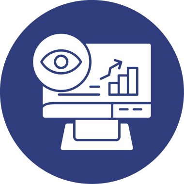 seo modern simgesinin vektör illüstrasyonu