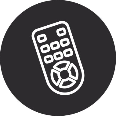 Futbol simgesinin vektör illüstrasyonu