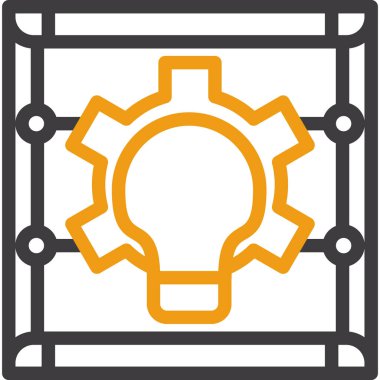 seo modern simgesinin vektör illüstrasyonu