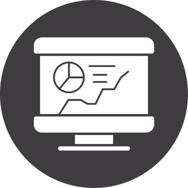 veri analiz grafiği simgesi