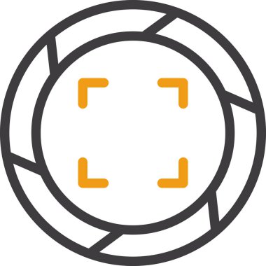 Top simgesinin vektör illüstrasyonu