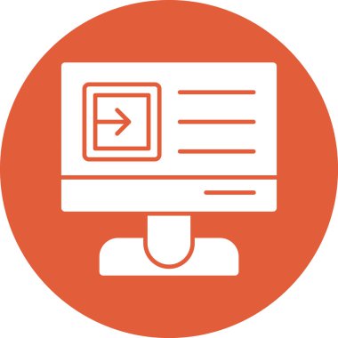 seo modern simgesinin vektör illüstrasyonu