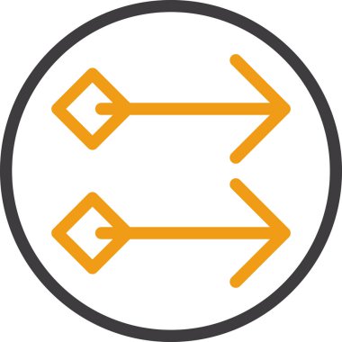 Ok simgesi simgesi tasarımı