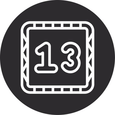 Takvim simgesi vektör illüstrasyonu