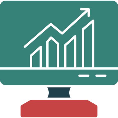 iş simgesi vektör illüstrasyonu