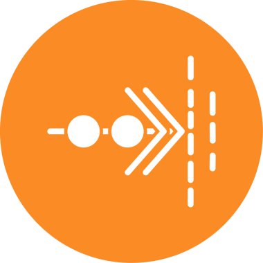 Yön. Web simgesi vektör illüstrasyonu