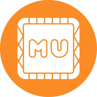 Tek turuncu bilgisayar simgesi pc simgesinin vektör illüstrasyonu