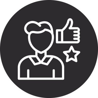 Simge vektör illüstrasyonu gibi