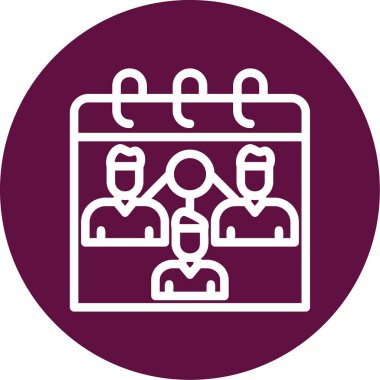 İnsan simgesinin vektör illüstrasyonu