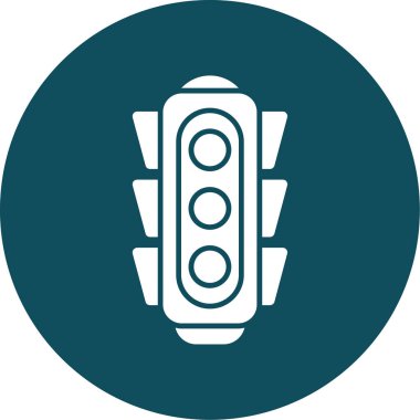 Benzersiz elektrikli ısıtıcı vektör simgesi