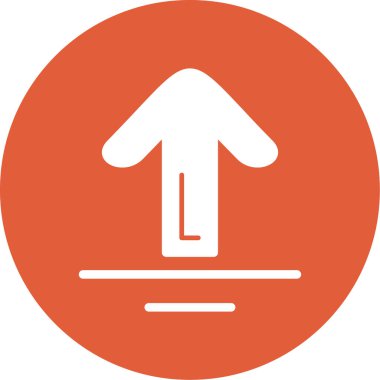 Yön ok simgesi. vektör illüstrasyonu