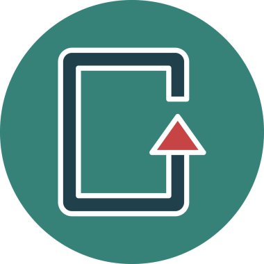 ok simgesi, vektör illüstrasyonu