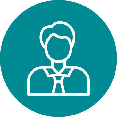 İş ve finans simgesinin vektör illüstrasyonu