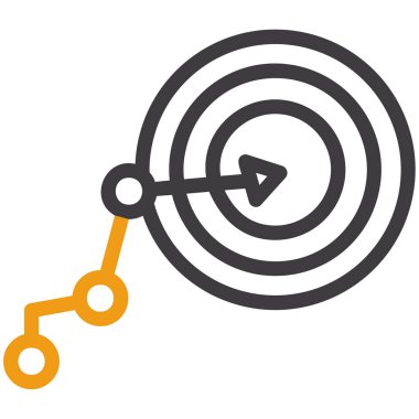 Hedef vektör satırı simgesi