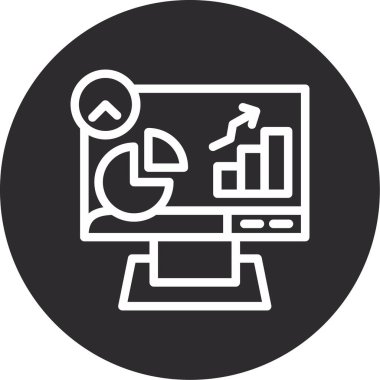 iş simgesi vektör illüstrasyonu