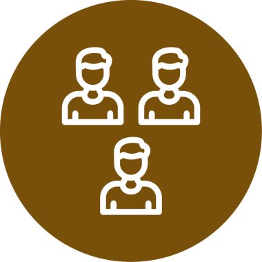 İş ve finans simgesinin vektör illüstrasyonu