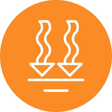 Gıda simgesinin vektör illüstrasyonu