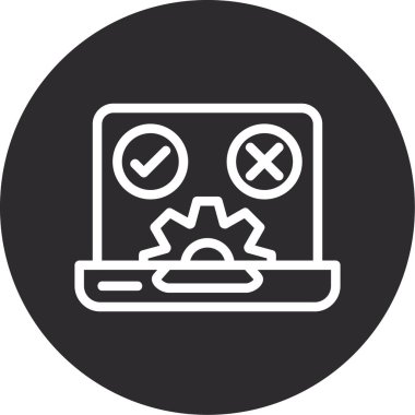 seo modern simgesinin vektör illüstrasyonu