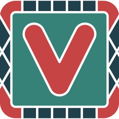 Bir şablonun arka planının vektör çizimi