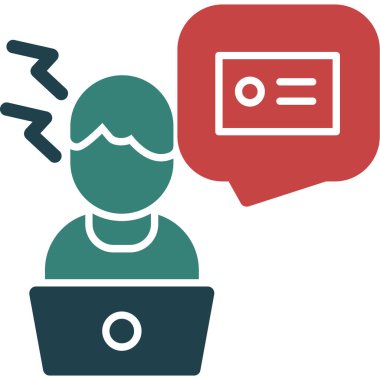 Internet güvenlik vektör simgesi