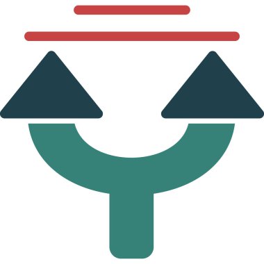 İş ikonu. vektör düz biçimi