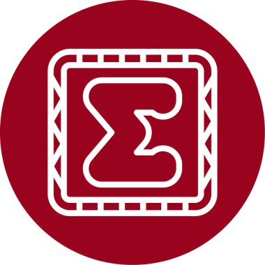 Modern b 'nin vektör illüstrasyonu eksik simgesi