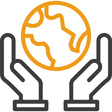 küresel ağ. Basit tasarım