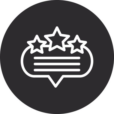 yıldız simgesi vektör illüstrasyonu