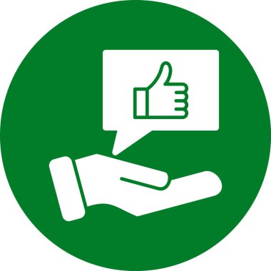 Simge vektör illüstrasyonunu parmakla