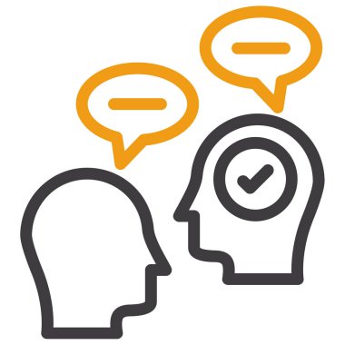 Müşteri geribildirim vektörü simgesi