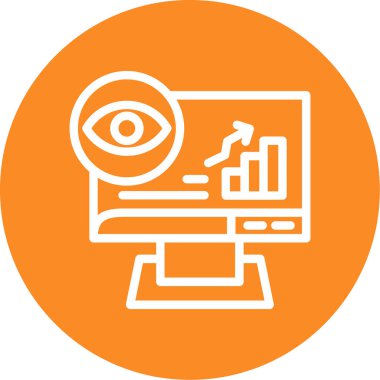 analitik vektör resimleme simgesi