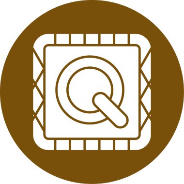 Benzersiz çözüm vektör simgesi