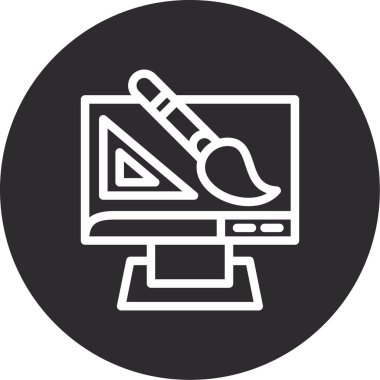 seo modern simgesinin vektör illüstrasyonu