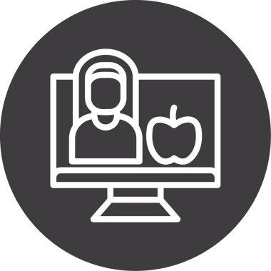 seo modern simgesinin vektör illüstrasyonu