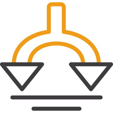 Zil. Web simgesi basit illüstrasyon