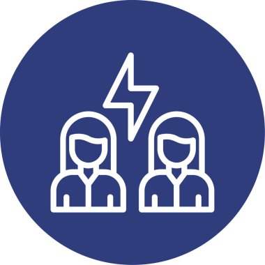 İnsan simgesinin vektör illüstrasyonu