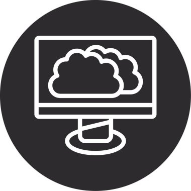 seo modern simgesinin vektör illüstrasyonu