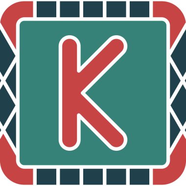 alfabe vektör illüstrasyonunu engeller