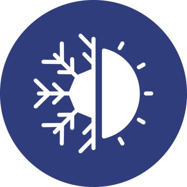 Yılbaşı ağacı simgesinin vektör illüstrasyonu