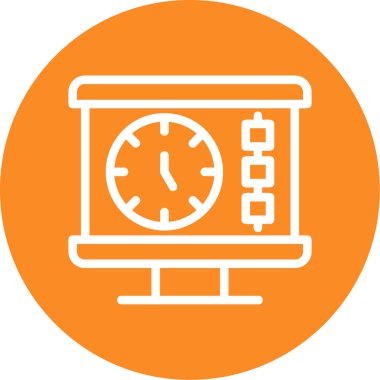 saat simgesi vektör illüstrasyonuName