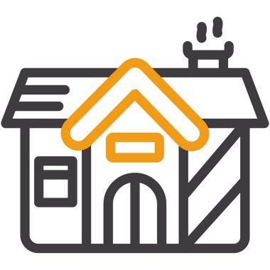 ev evi simgesi taslak biçiminde